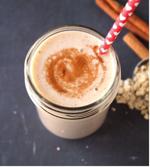 cinamon roll smoothie - smoothies for the morning