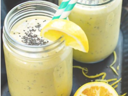 Lemon and Turmeric smoothie - Detox Smoothies