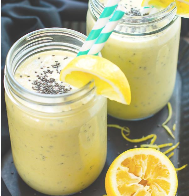 Lemon and Turmeric smoothie - Detox Smoothies