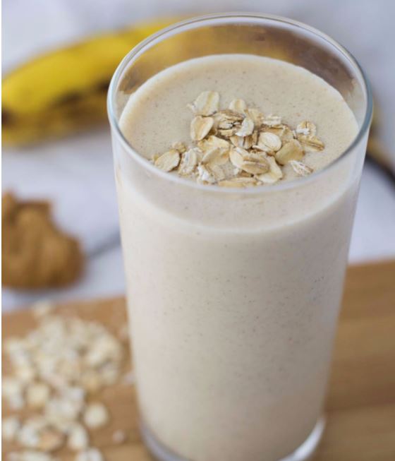 Peanut butter banana smoothie - healthy smoothies