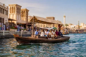 Affordable abra ride and colourful Old Dubai waterfront experience