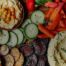 Vegetarian mezze platter — best vegetarian restaurants in Dubai